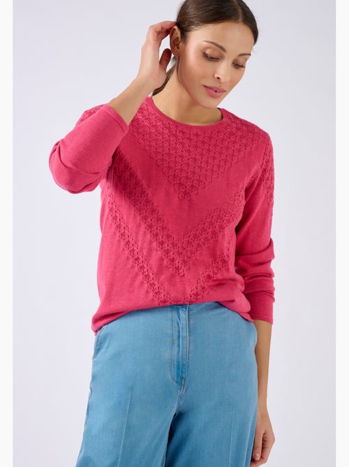 Pull point fantaisie thermolactyl - damart - Kiabi Pull point fantaisie thermolactyl - damart - Kiabi