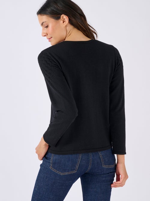 Pull point fantaisie Thermolactyl - Damart - Kiabi