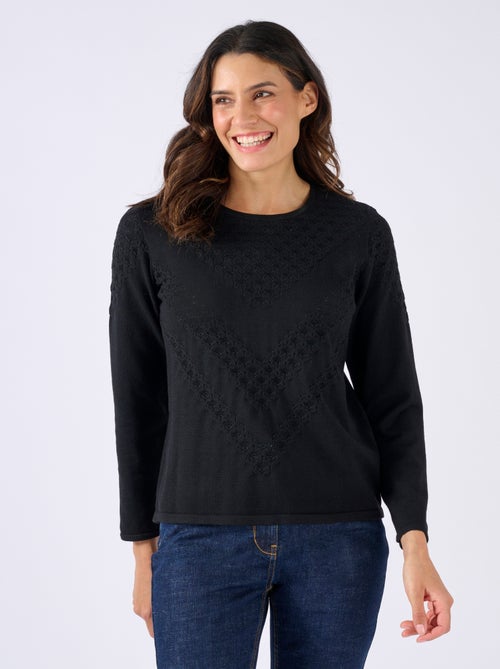 Pull point fantaisie Thermolactyl - Damart - Kiabi