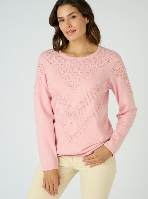 Pull point fantaisie Thermolactyl - Damart - Kiabi