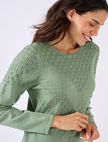 Pull point fantaisie Thermolactyl - Damart