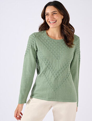 Pull point fantaisie Thermolactyl - Damart