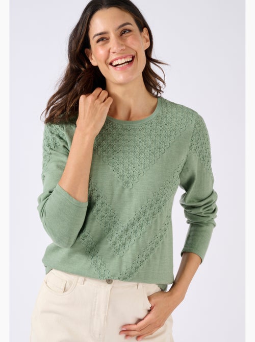 Pull point fantaisie Thermolactyl - Damart - Kiabi