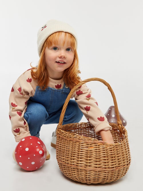 Pull polaire à motif - Kiabi