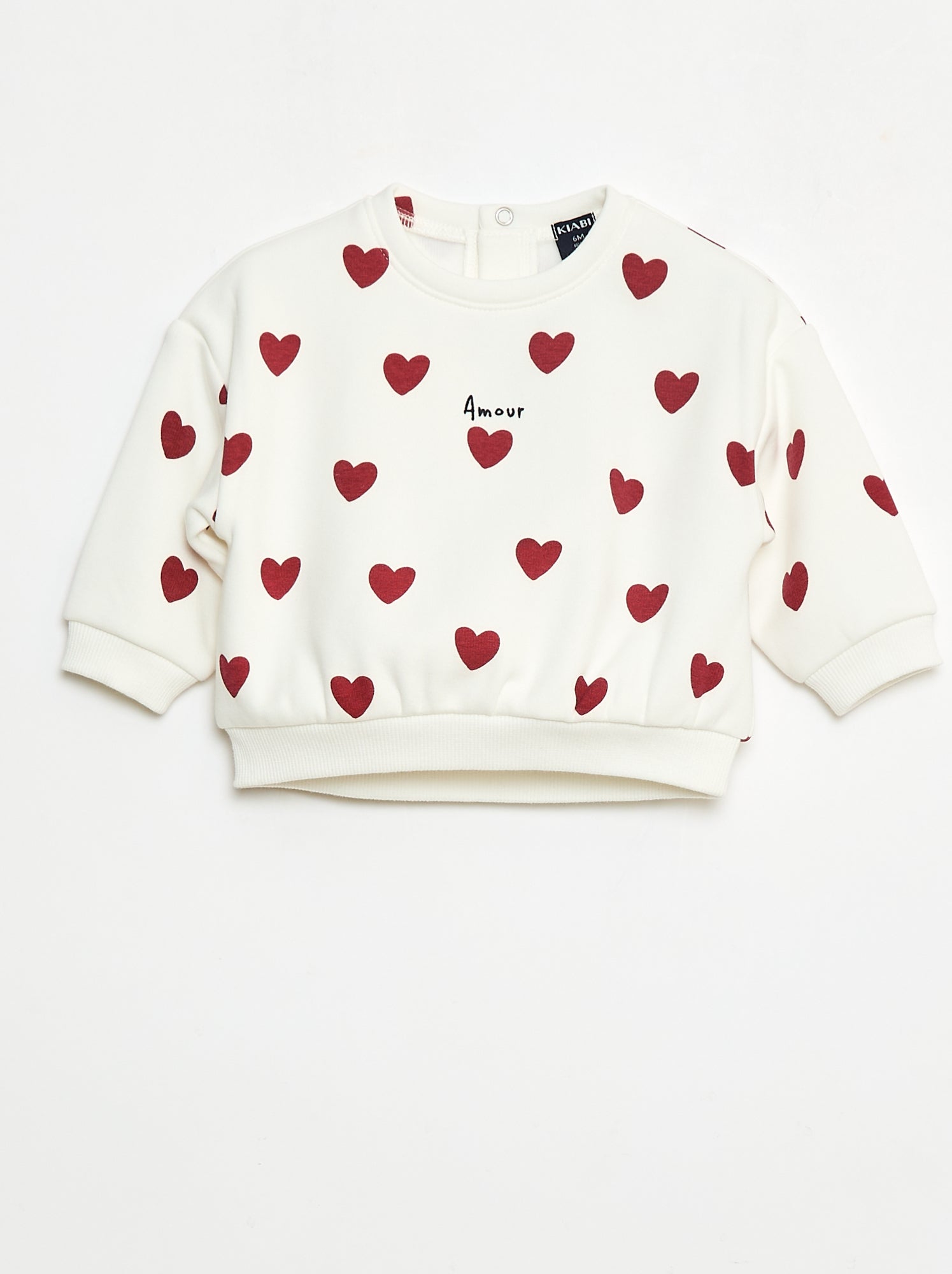 Pull polaire à motif