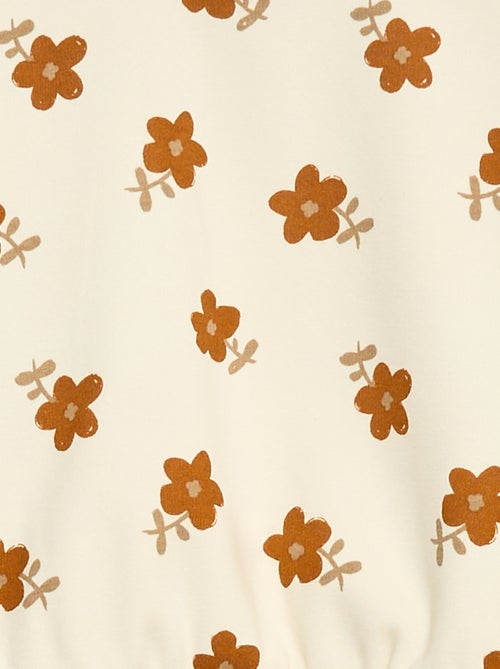 Pull polaire à motif - Kiabi