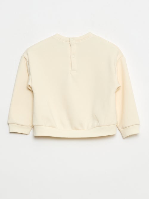 Pull polaire à motif de Noël - Kiabi