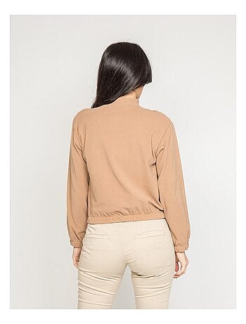 Pull polaire avec volants YUKA