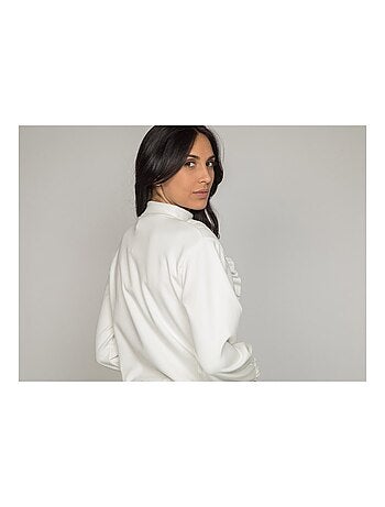 Pull polaire avec volants YUKA