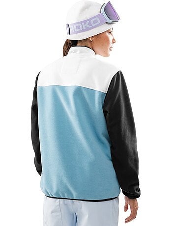 Pull polaire demi-zip femme femme vinicunca-w