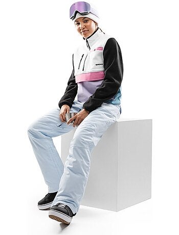 Pull polaire demi-zip femme femme vinicunca-w