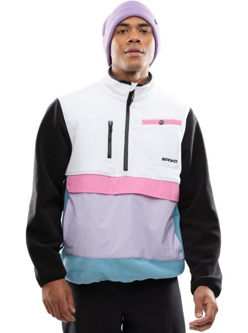 Pull polaire demi-zip homme homme vinicunca - Kiabi