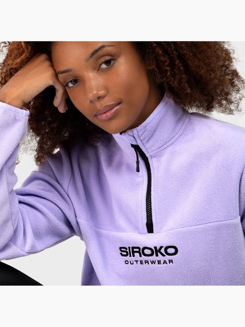 Pull polaire épais femme sports d'hiver femme aurora-w - Kiabi Pull polaire épais femme sports d'hiver femme aurora-w - Kiabi