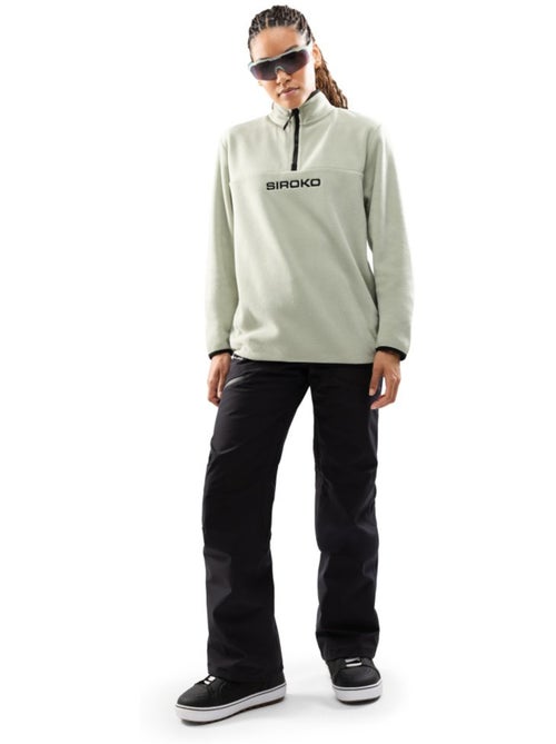 Pull polaire épais femme sports d'hiver femme myoko-w - Kiabi Pull polaire épais femme sports d'hiver femme myoko-w - Kiabi