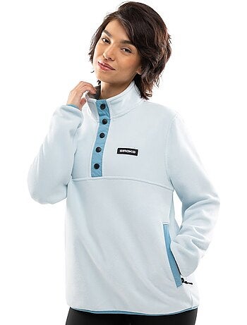 Pull polaire épais femme sports d'hiver femme nagano-w