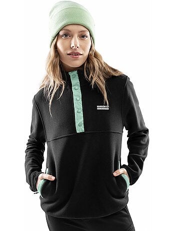 Pull polaire épais femme sports d'hiver femme stowe-w