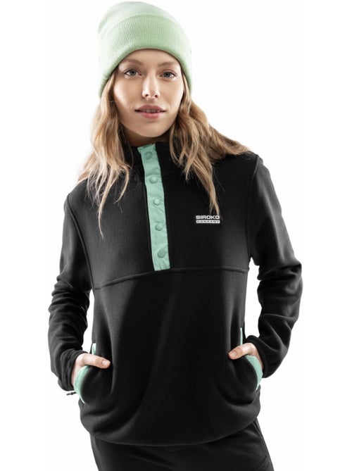 Pull polaire épais femme sports d'hiver femme stowe-w - Kiabi