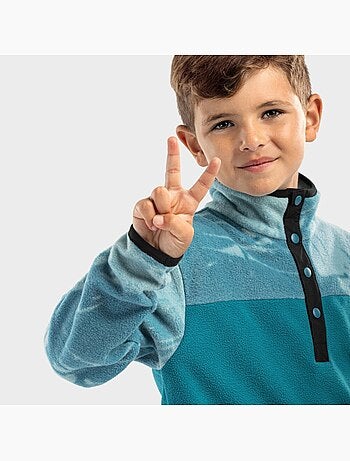 Pull polaire épais garçon sports d'hiver enfants jumbo