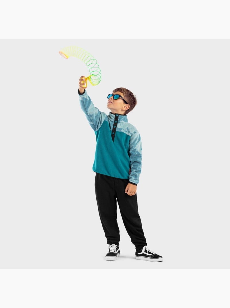 Pull polaire épais garçon sports d'hiver enfants jumbo Vert - Kiabi