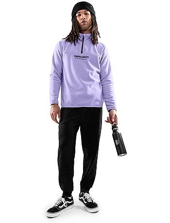 Pull polaire épais homme sports d'hiver homme aurora