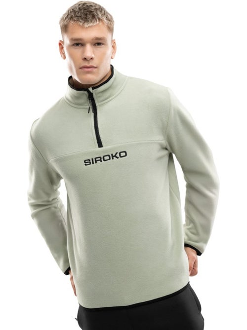 Pull polaire épais homme sports d'hiver homme myoko - Kiabi Pull polaire épais homme sports d'hiver homme myoko - Kiabi