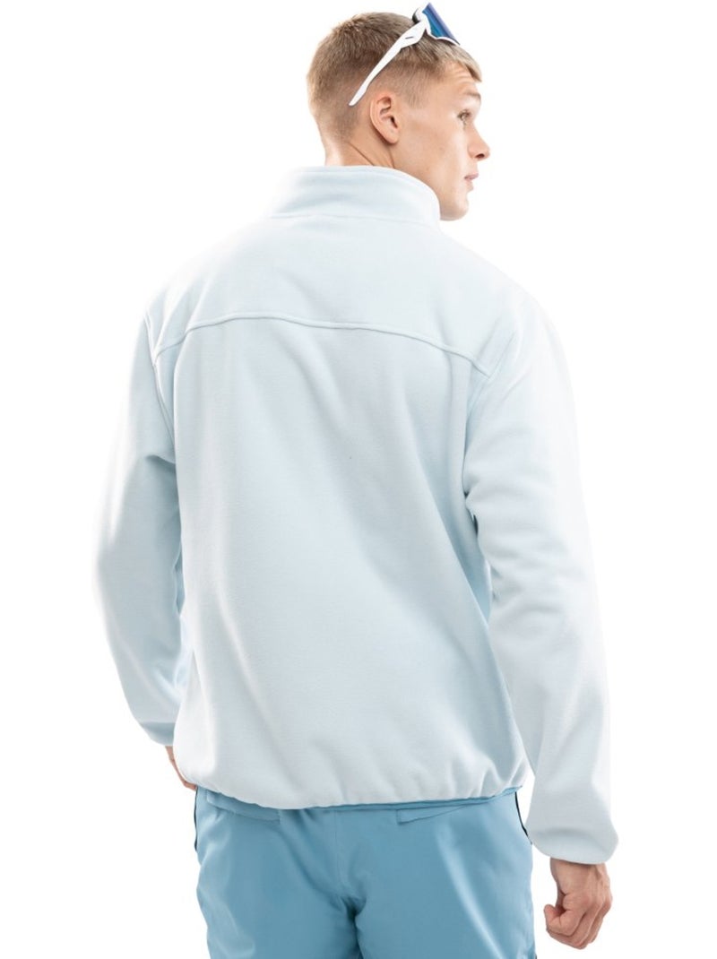 Pull polaire épais homme sports d'hiver homme nagano Bleu - Kiabi