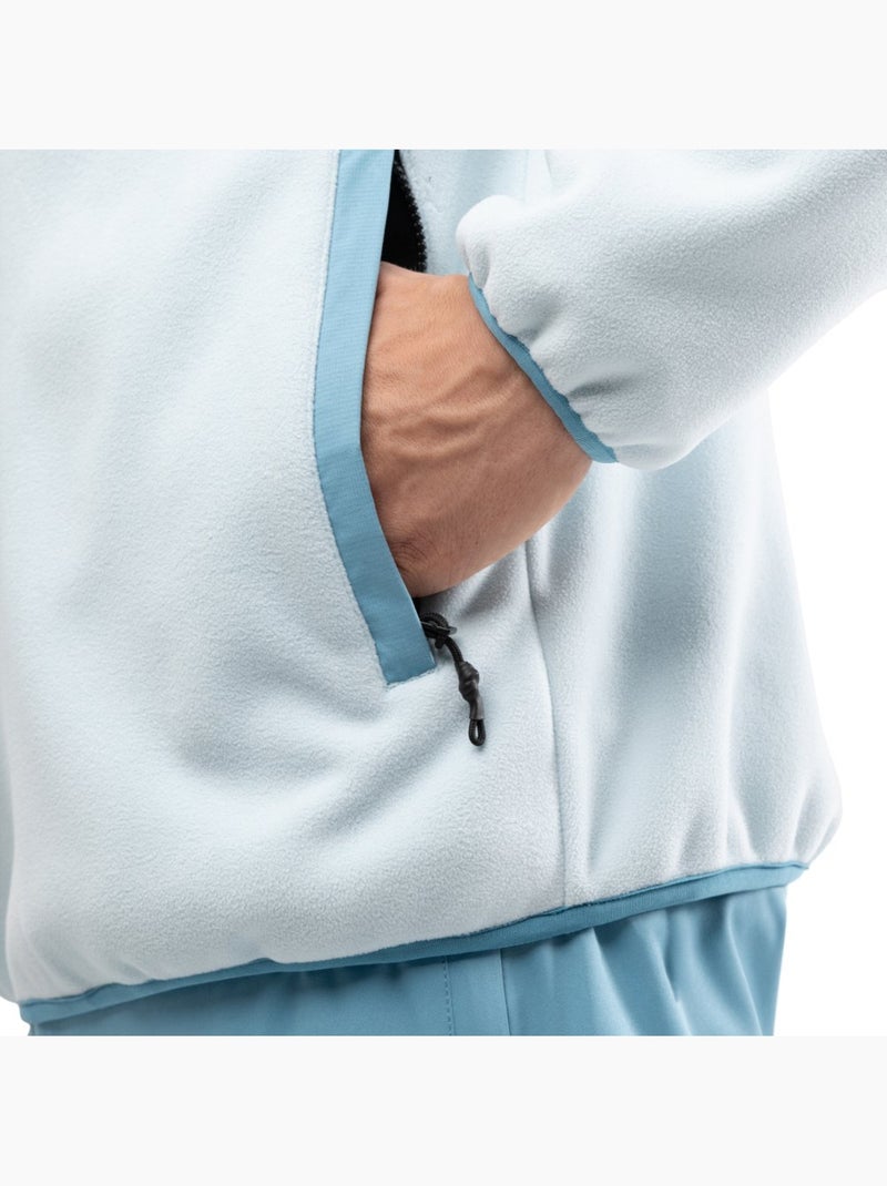 Pull polaire épais homme sports d'hiver homme nagano Bleu - Kiabi