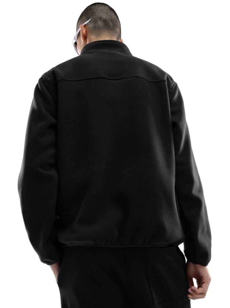 Pull polaire épais homme sports d'hiver homme stowe Noir - Kiabi