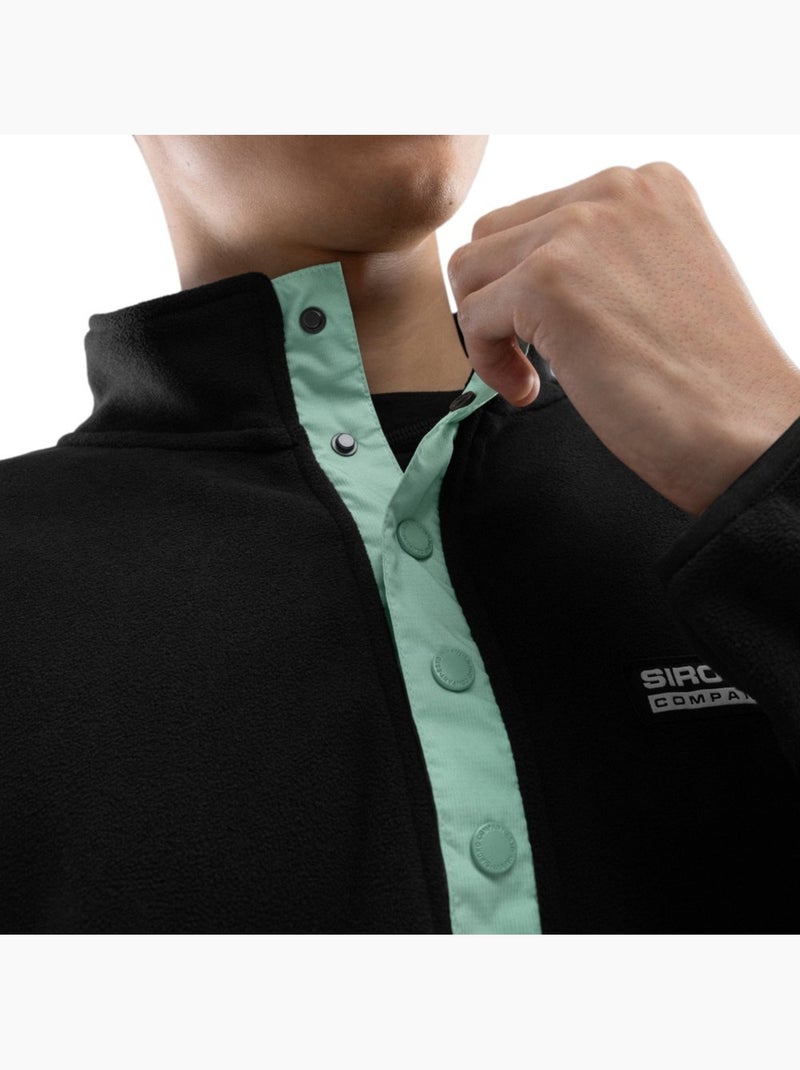Pull polaire épais homme sports d'hiver homme stowe Noir - Kiabi