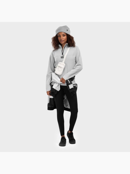 Pull polaire fin femme sports d'hiver femme limestone-w - Kiabi Pull polaire fin femme sports d'hiver femme limestone-w - Kiabi