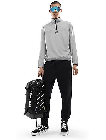 Pull polaire fin homme sports d'hiver homme limestone