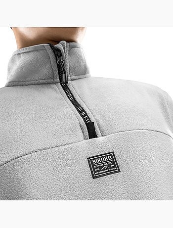 Pull polaire fin homme sports d'hiver homme limestone