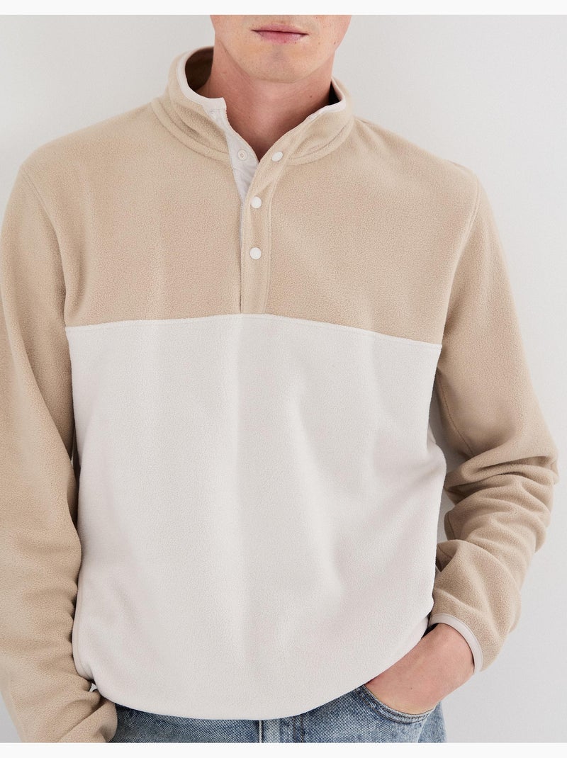 Pull polaire, MO Fashion Gris - Kiabi