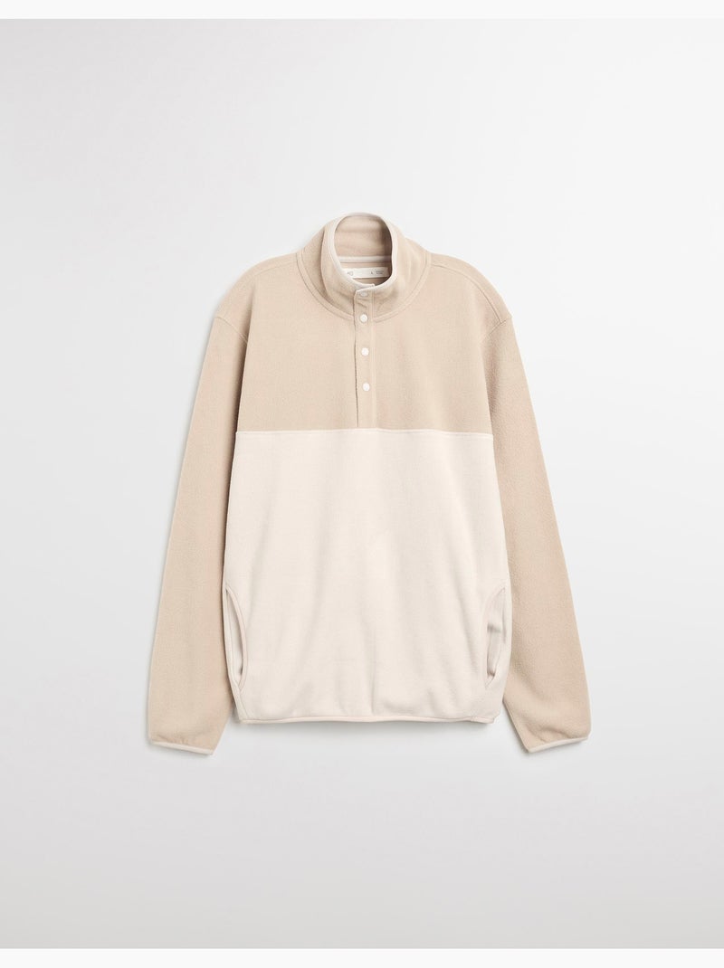 Pull polaire, MO Fashion Gris - Kiabi