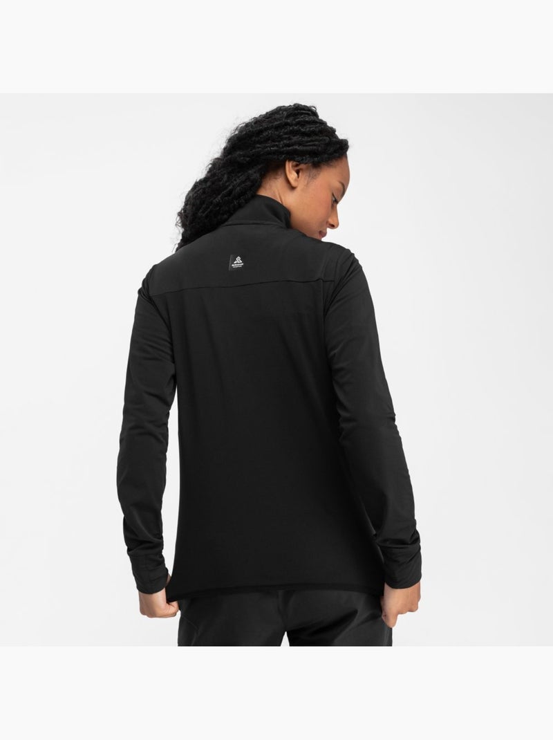Pull polaire randonnée femme randonnée femme symbol Noir - Kiabi