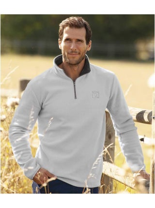 Pull Polaire Zippé Raid   - ATLAS FOR MEN