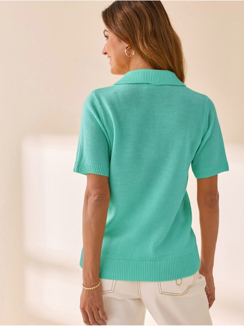 Pull polo manches courtes - DAXON - Kiabi