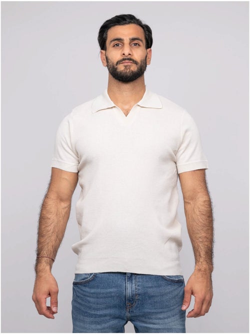 Pull polo manches courtes ACRITIX - Kiabi