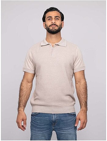 Pull polo manches courtes artema