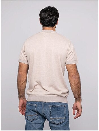 Pull polo manches courtes artema