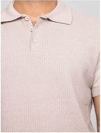 Pull polo manches courtes artema