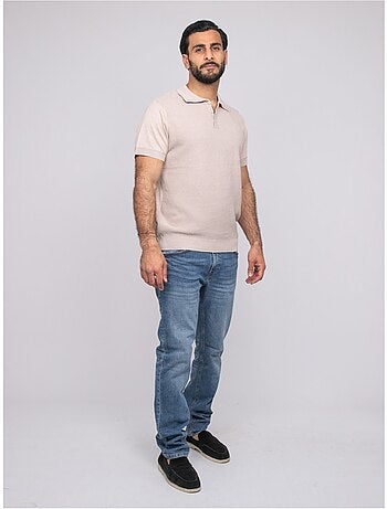 Pull polo manches courtes artema