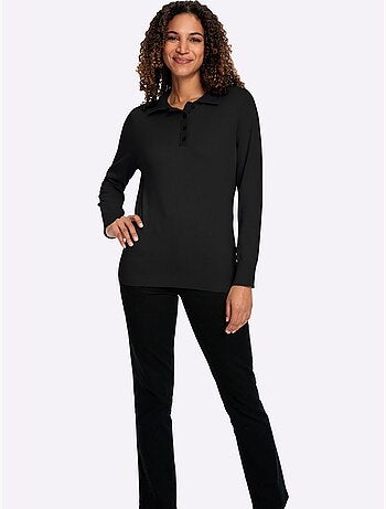 Pull polo pur coton - taille standard - witt