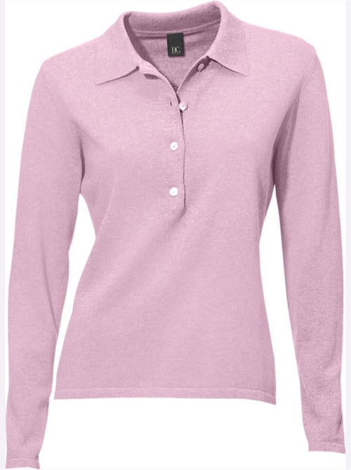 Pull Polo Style Polo Classique Avec Patte De Boutonnage Et Boutons - Taille Standard - helline - Kiabi