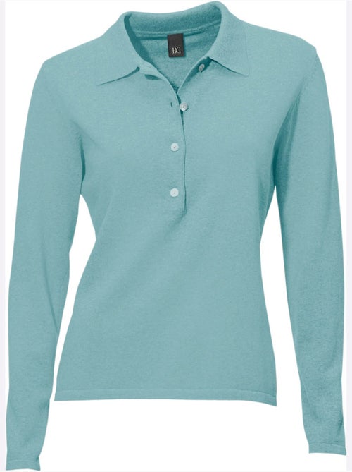 Pull Polo Style Polo Classique Avec Patte De Boutonnage Et Boutons - Taille Standard - helline - Kiabi
