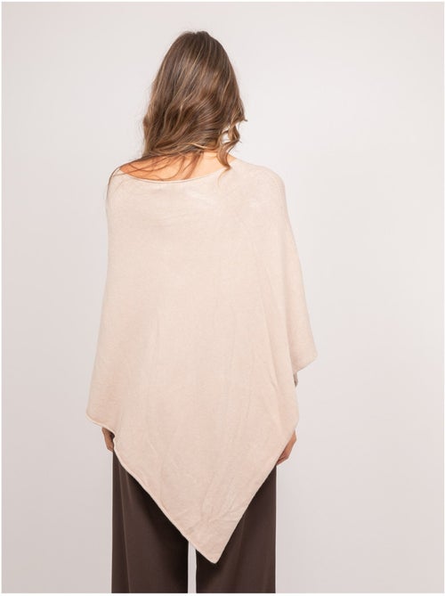 Pull poncho asymétrique maille fine kuvene - Kiabi Pull poncho asymétrique maille fine kuvene - Kiabi