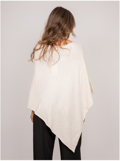 Pull poncho asymétrique maille fine kuvene - Kiabi Pull poncho asymétrique maille fine kuvene - Kiabi