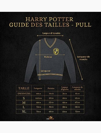 Pull poufsouffle - harry potter