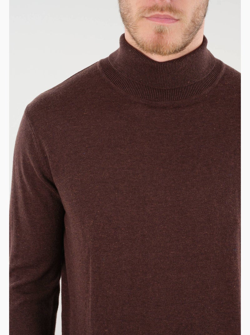 Pull pour homme 'Deeluxe' Marron chocolat - Kiabi