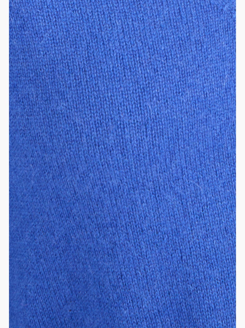 Pull pur cachemire - Damart Bleu - Kiabi